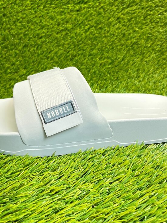 Nobull Mens Size 11 Gray Green Beach Outdoor Slip-On Adjustable Slide Sandals main image 7